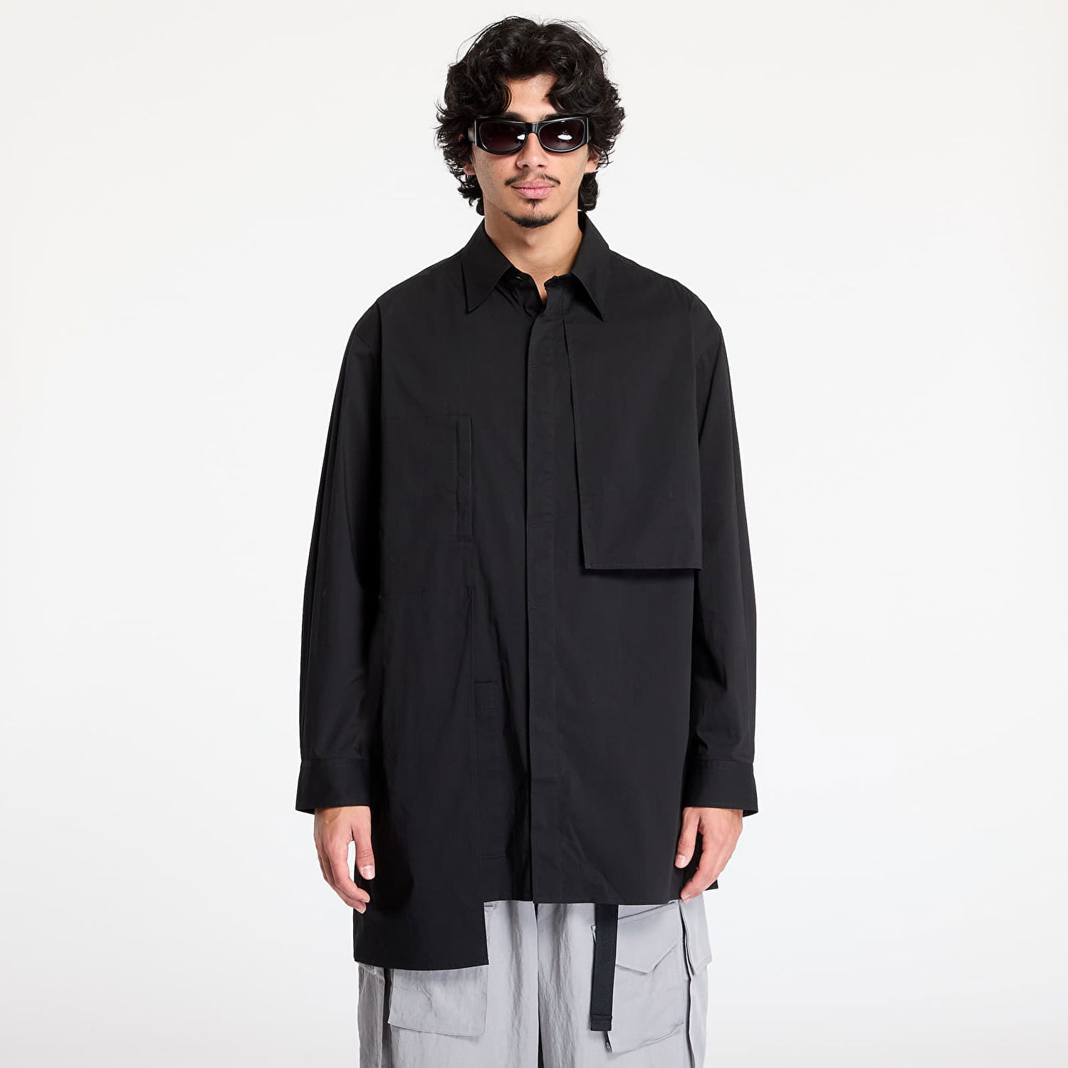 Košeľa Y-3 Sporty Cotton Shirt Čierna | IR7111, 0