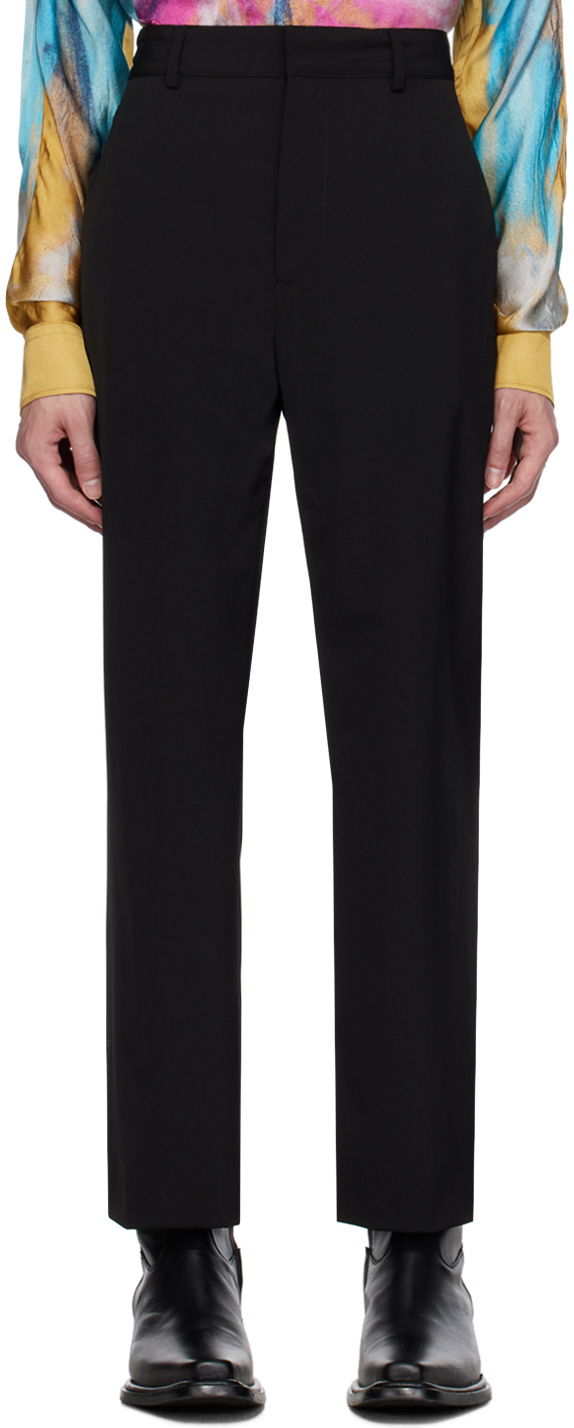 Nohavice Acne Studios Four Pocket Trousers Čierna | BK0538-, 0