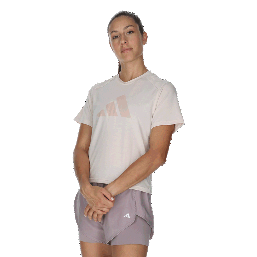 Tričko adidas Originals Power Performance Big Logo T-Shirt Ružová | IT2172