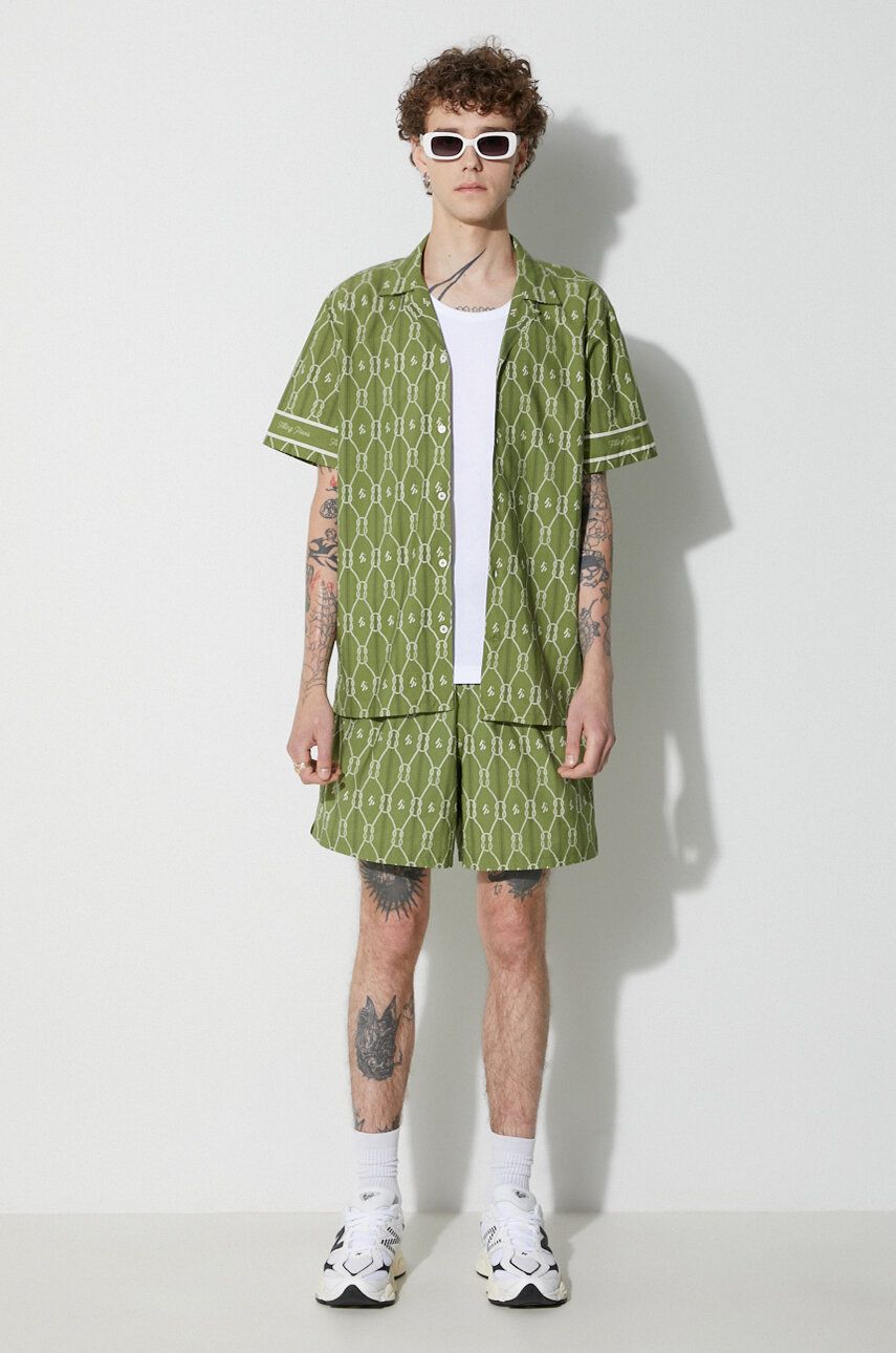Šortky Filling Pieces Resort Shorts Zelené | 93026701019, 1