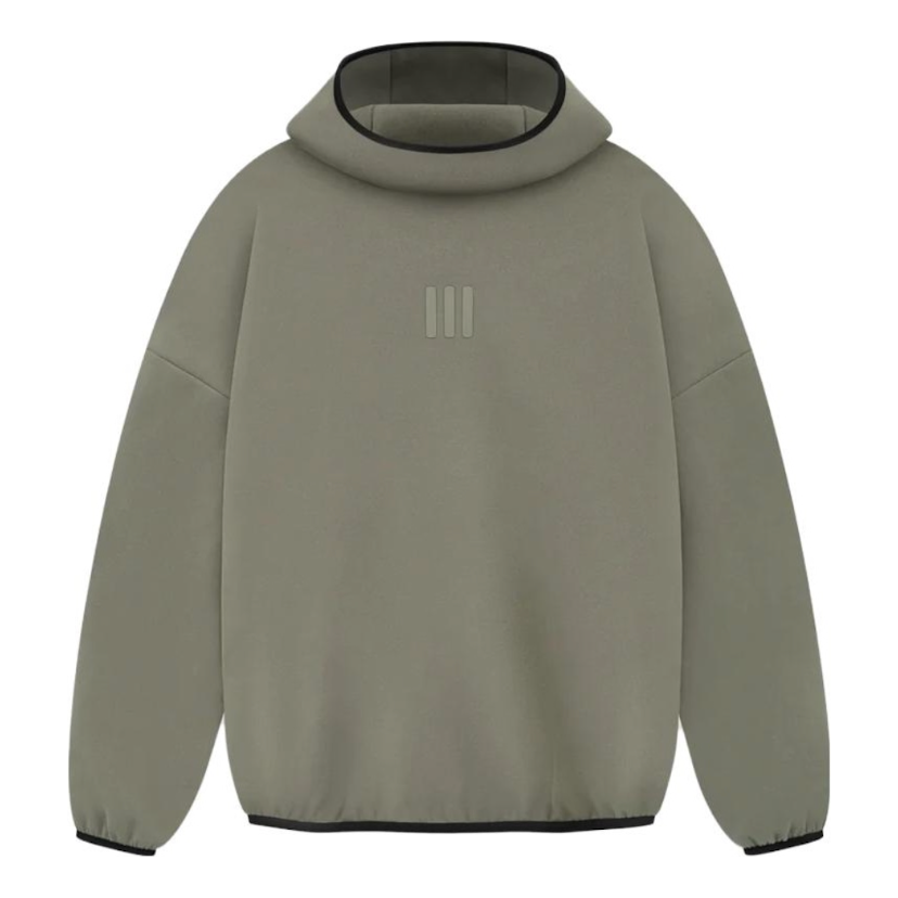 Mikina adidas Originals Fear of God Athletics Fleece Hoodie Zelené | IS8774