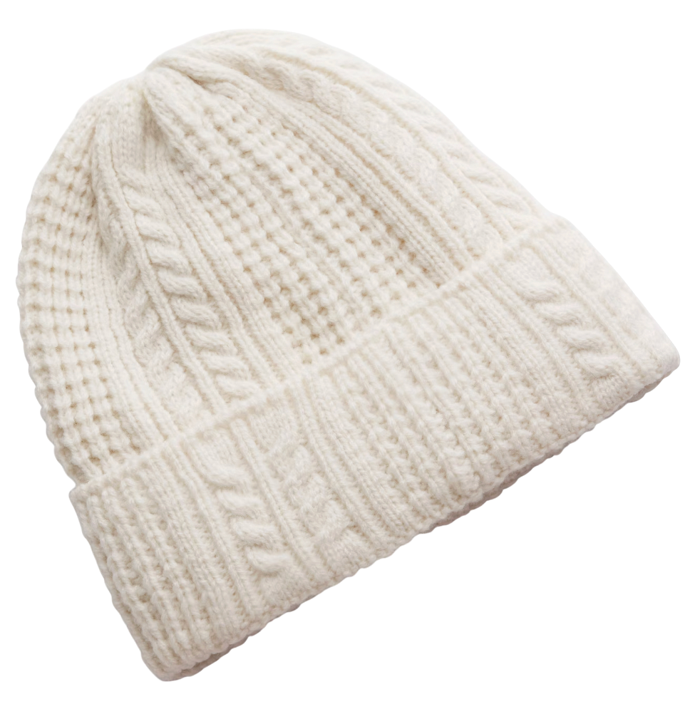 Kulicha Under Armour Halftime Cable Knit Beanie Biela | 1386639-279, 1