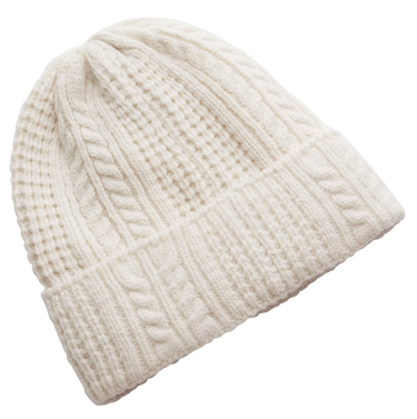 Kulicha Under Armour Halftime Cable Knit Beanie Biela | 1386639-279, 1