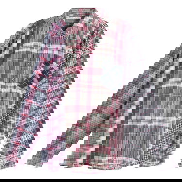 Košeľa Needles Rebuild by Needles 7 Cuts Wide Flannel Shirt Rôznofarebný | RW391-ASRT, 0