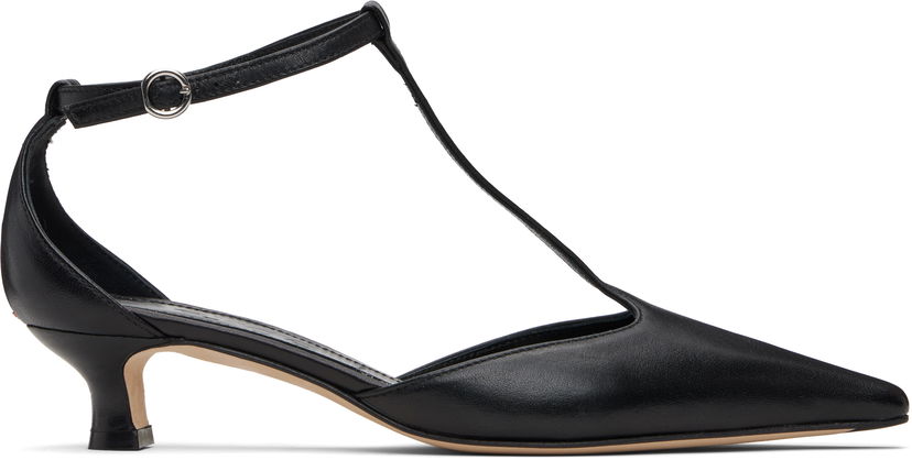 Starostlivosť o obuv Aeyde Aeyde Liz T-Bar Kitten Heels Čierna | A11-PU0596001001-225