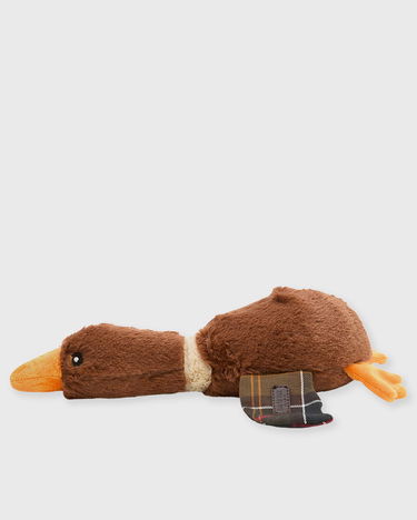 Zberateľské Barbour Plush Duck Toy with Plaid Detail Hnedá | DAC0117BR11, 0