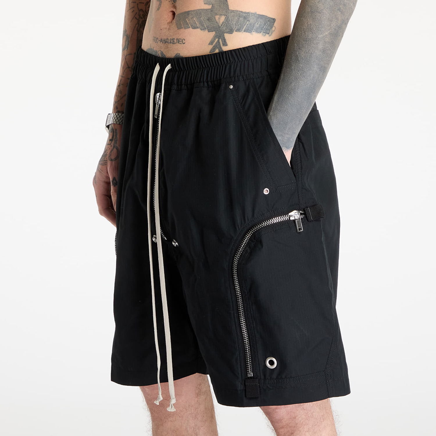 Šortky Rick Owens Rick Owens DRKSHDW Bauhaus Cargo Shorts XL Čierna | DU01E3389 NR 09, 1