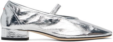 Oblečenie Aeyde Aeyde Pippa Leather Ballerina Flats Metalická | A11-FL-GLVR25RO126-SS25-920-068, 0