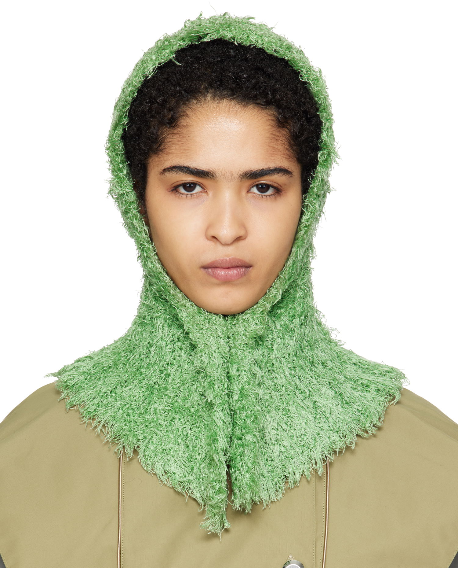 Šál KIKO KOSTADINOV Knitted Hood Zelené | KKWAW24KN12-98, 0