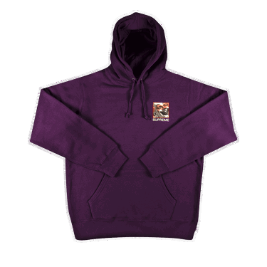 Mikina Supreme Butthole Surfers x Hooded Sweatshirt Fialová | SS21SW93 EGGPLANT, 0