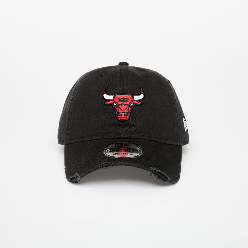 Šiltovka New Era Chicago Bulls 9Twenty Washed Distressed Baseball Cap Čierna | 60691108