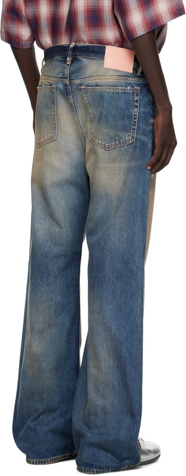 Džínsy Acne Studios Acne Studios Regular Fit 2021M Jeans Modrá | B00424-, 2