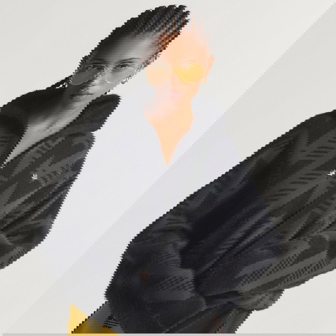 Sveter adidas Performance Knitted Half-Zip Sweater Šedá | KD2427, 0