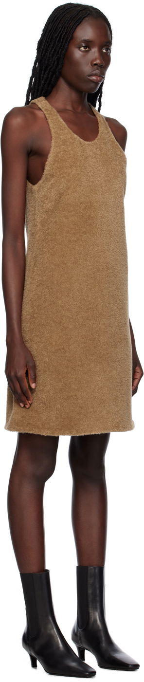Šaty TOTEME TOTEME Scoop Neck Midi Dress Hnedá | 233-6037-262, 1