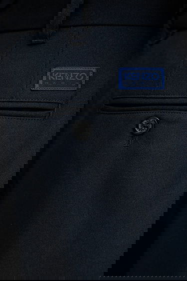Nohavice KENZO Pleated Tailored Trousers Čierna | FE65PA2149GE, 4