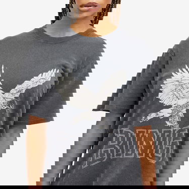 Tričko Anine Bing Lili Retro Eagle Graphic T-Shirt Šedá | A-08-10075-WBL1, 5