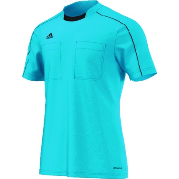 Dres adidas Originals REF16 Short Sleeve Pockets Climalite Referee Jersey Tyrkysová | aj5916, 0