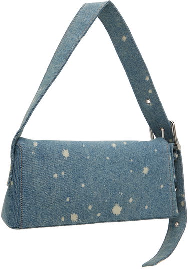 Taška cez rameno OSOI Bleached Denim Shoulder Bag Modrá | 24SB010-16-04, 2