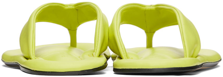 BY FAR Dasha Leather Thong Sandals