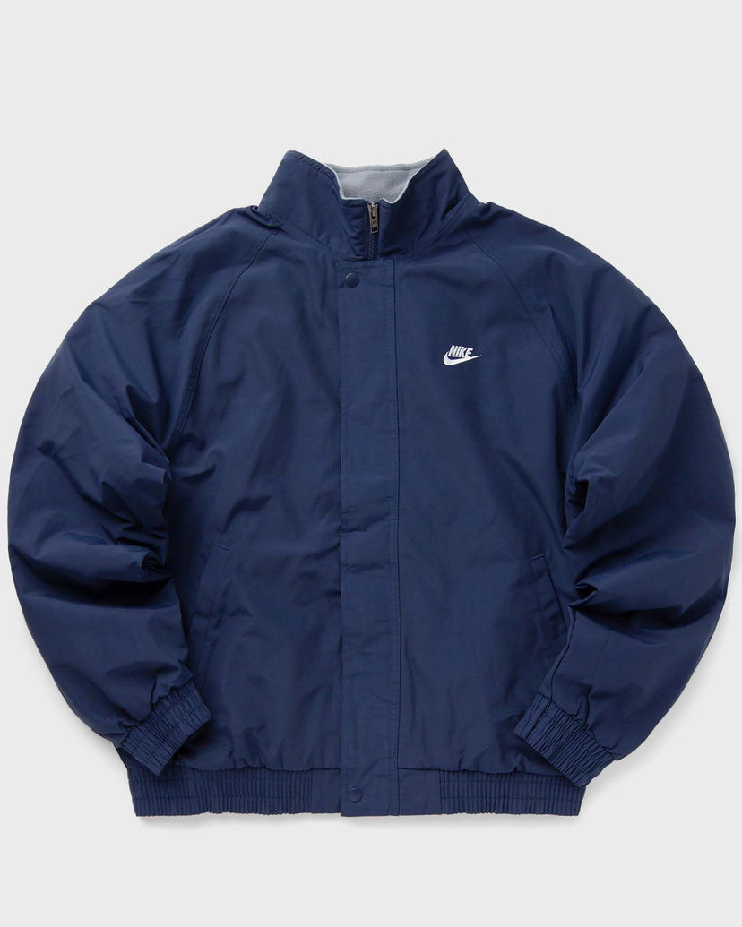 Bunda Nike Club Fleece Futura Jacket men Windbreake Navy | FZ0656-410