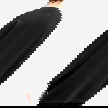 Tričko Fear of God Essentials University Long Sleeve T-Shirt Čierna | 125HO242010F, 3