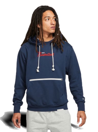 Mikina Nike Dri-Fit Standard Issue Pullover Hoodie Navy | DA5942-419