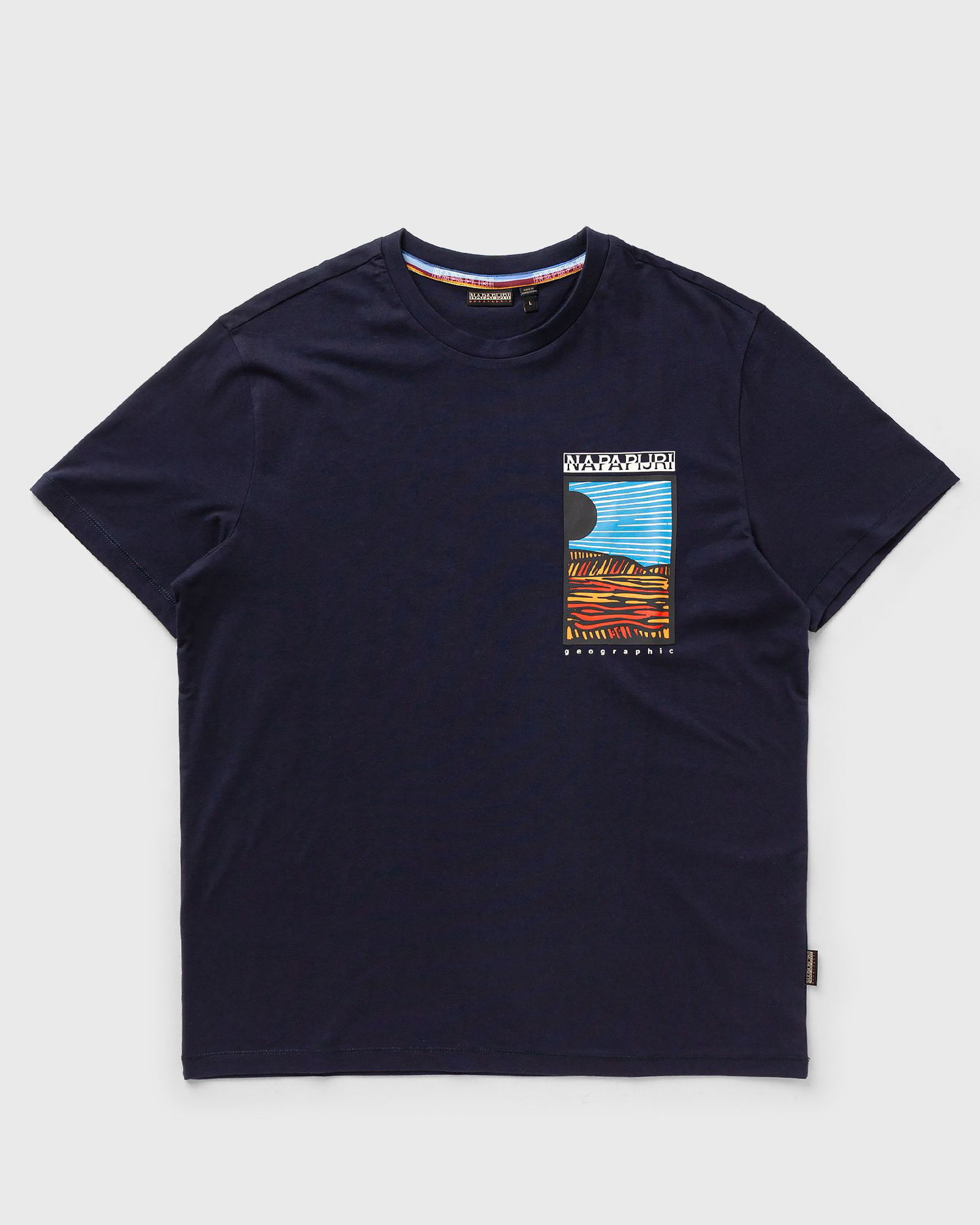 Tričko Napapijri Valdor Graphic T-Shirt Navy | NP0A4IE61761, 0