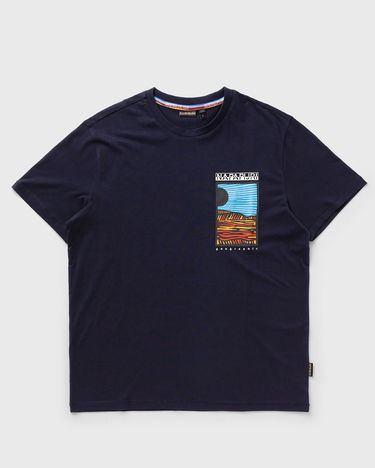 Tričko Napapijri Valdor Graphic T-Shirt Navy | NP0A4IE61761, 0