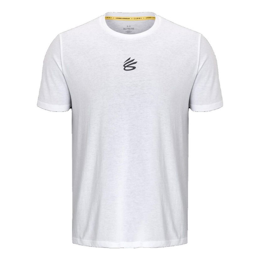 Tričko Under Armour Curry Logo T-Shirt Biela | 1377545-100
