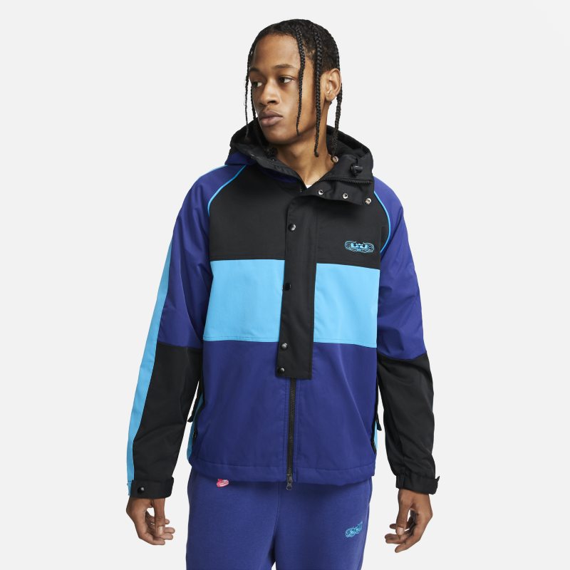 Bunda Nike LeBron Premium Utility Basketball Jacket Rôznofarebný | DQ6136-455, 0