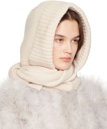 Šál Yves Salomon Cashmere & Wool Hooded Scarf Čierna | 25W25WAA506XXMACL, 4