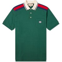 Polo tričko Gucci GRG Logo Polo Shirt Zelené | 737656-XJF4V-3754, 1
