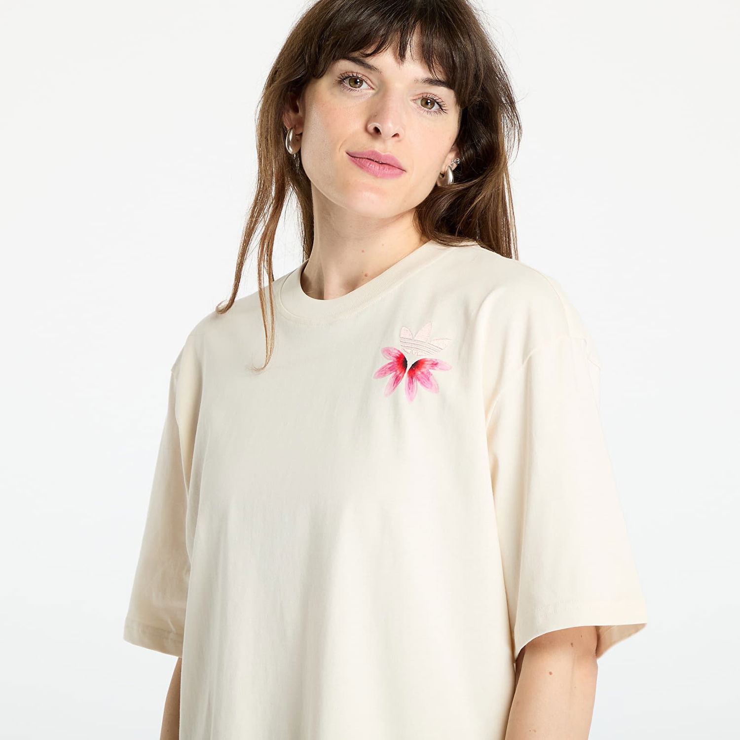 Tričko adidas Originals adidas Originals Summer Glow Graphic T-Shirt Béžová | KC0678, 1