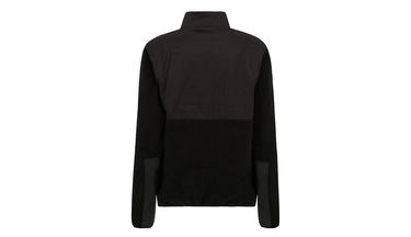 Bunda Irie Daily Auf Deck High-Neck Full-Zip Fleece Jacket with Contrast Panel and Chest Pocket Čierna | 912B112-721, 2