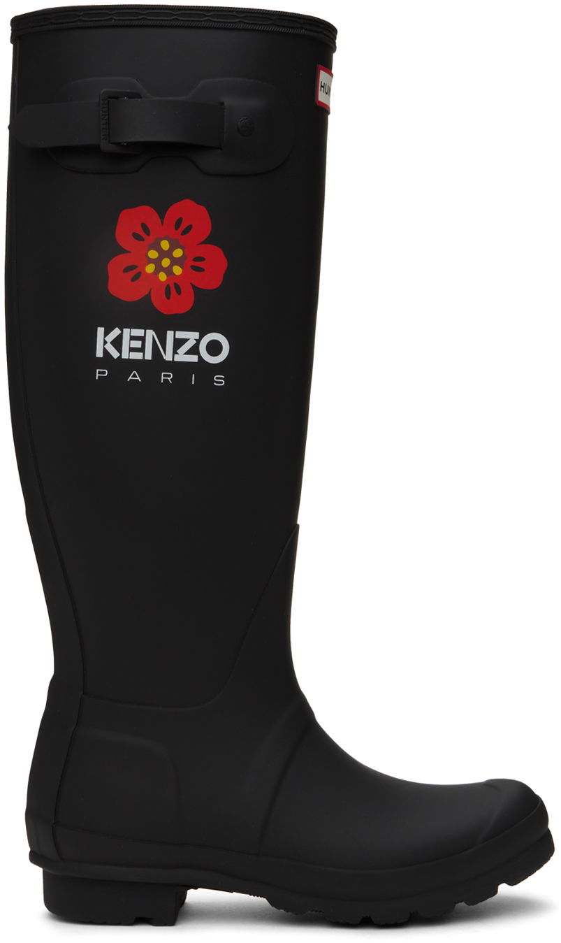 Paris Hunter Edition Wellington Boots "Black"