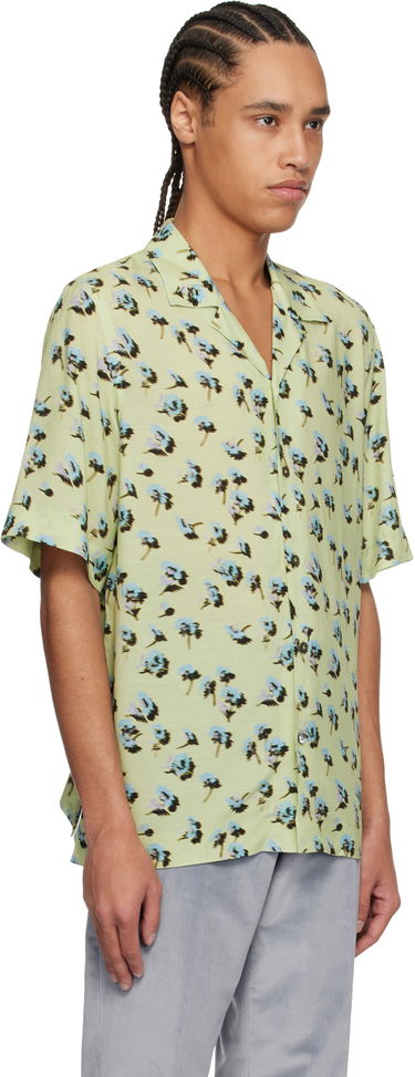 Košeľa Paul Smith Paul Smith Short Sleeve Regular Fit Floral Shirt Zelené | M1R-905U-P02577-32, 1
