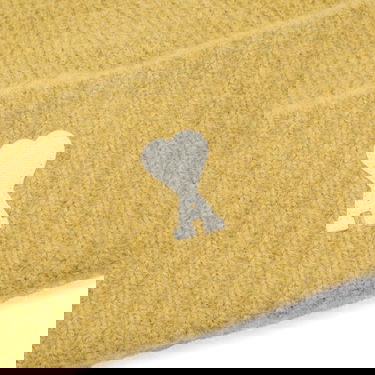Kulicha AMI AMI Paris Alpaca Knit Beanie Žltá | H25UBO005-KN0135-3993H25, 2
