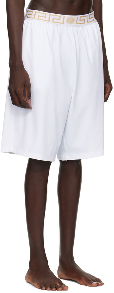 Šortky Versace Versace Greca Border Swim Shorts Biela | 1003754 1A02555, 1