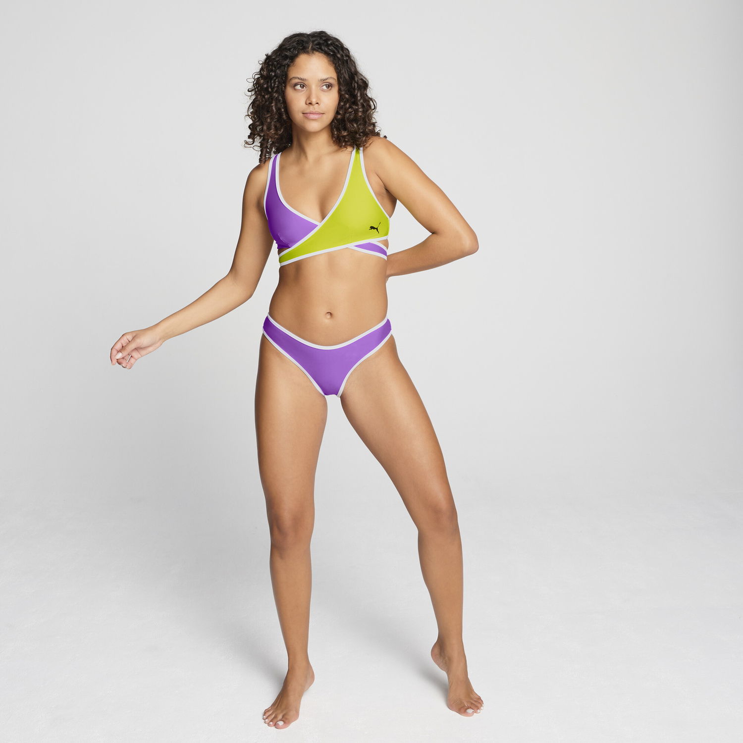 Plavky Puma PUMA Women's Wrap Bikini Top Rôznofarebný | 938336_01, 0