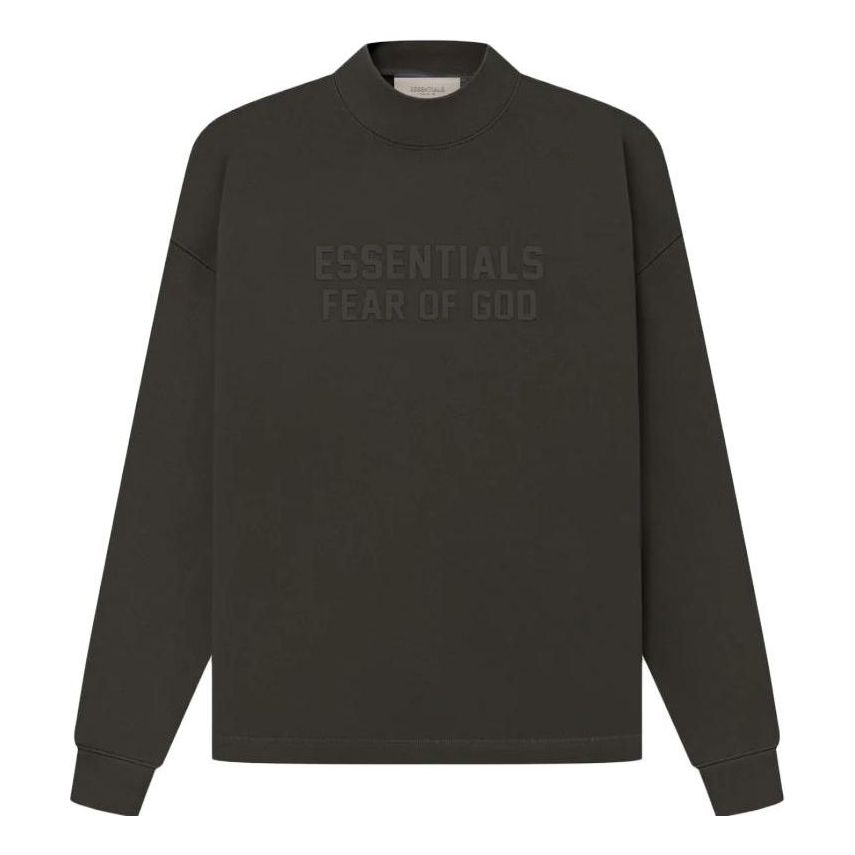 Mikina Fear of God Essentials Relaxed Crewneck Logo Sweater Zelené | FOG-SS23-025, 0