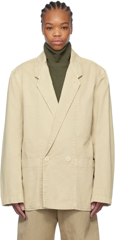 Bunda LEMAIRE Lemaire Workwear Denim Blazer Béžová | JA1062 LD1008, 0