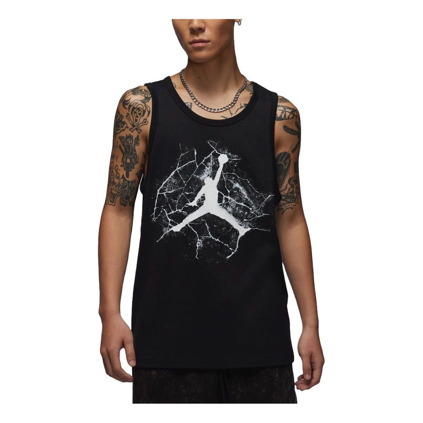 Tielko Jordan Air Jordan Shattered Graphic Tank Čierna | FZ1942-010