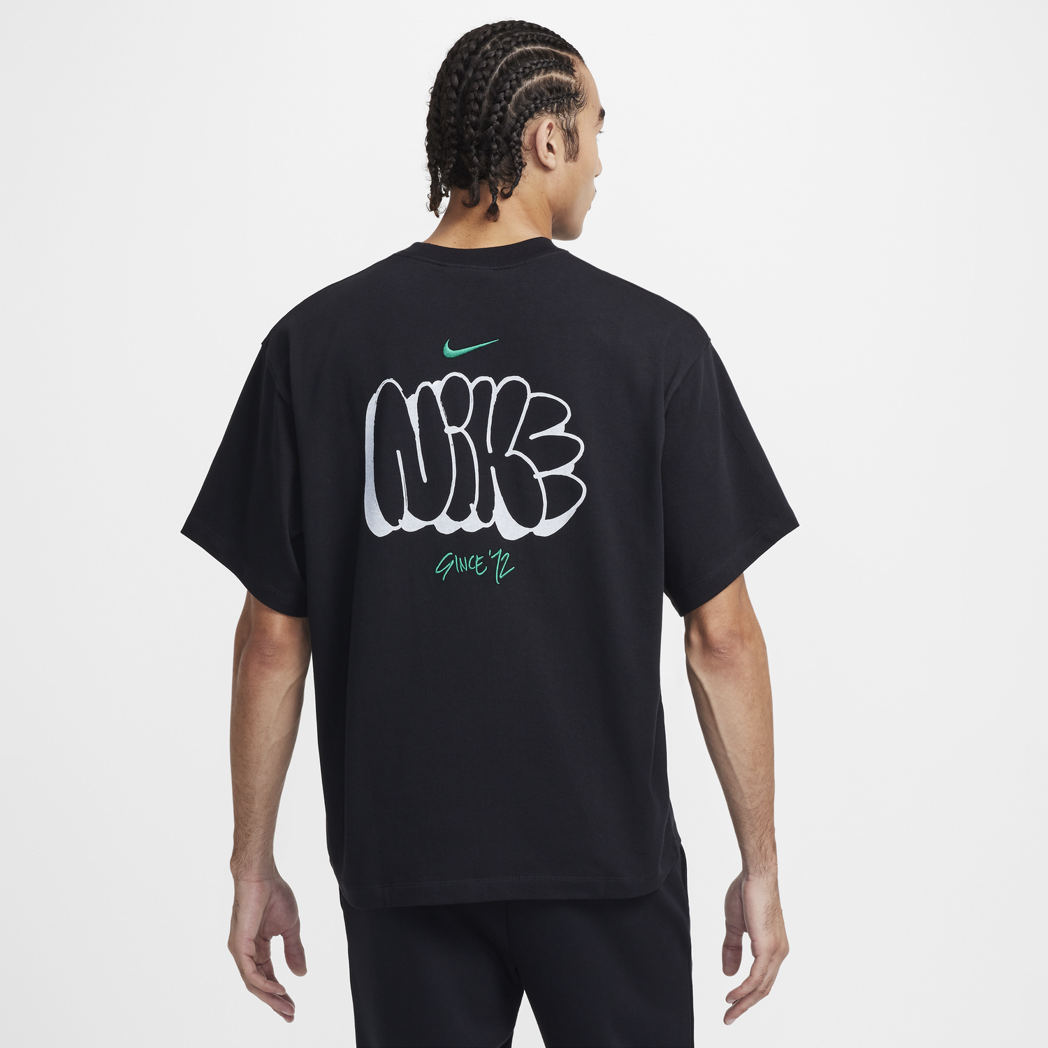 Tričko Nike Solo Swoosh T-Shirt Čierna | HQ4182-010, 0