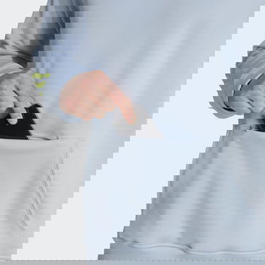 Mikina adidas Originals Train Icons 3-Stripes Training Hoodie Modrá | IJ8117, 4