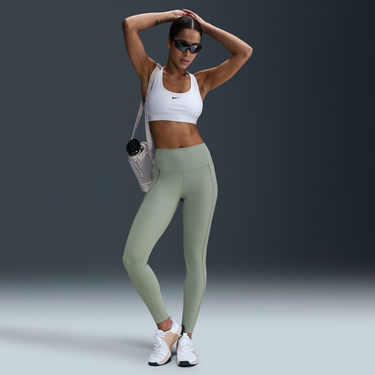 Legíny Nike Nike One Fitted High-Waisted Leggings Zelené | HV6956-370, 0