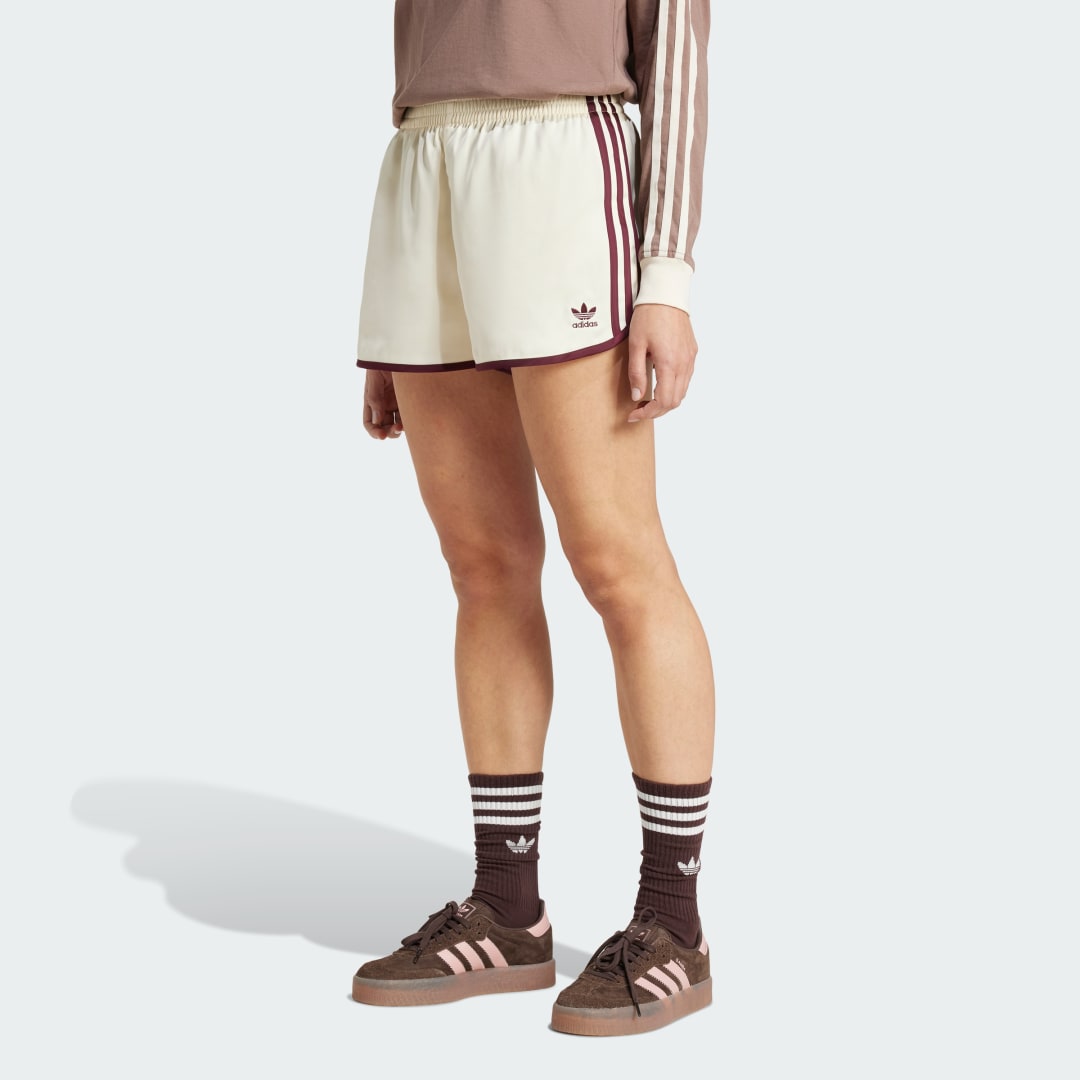 Šortky adidas Performance Adicolor 3-Stripes Sprinter Shorts Béžová | KA7739, 0