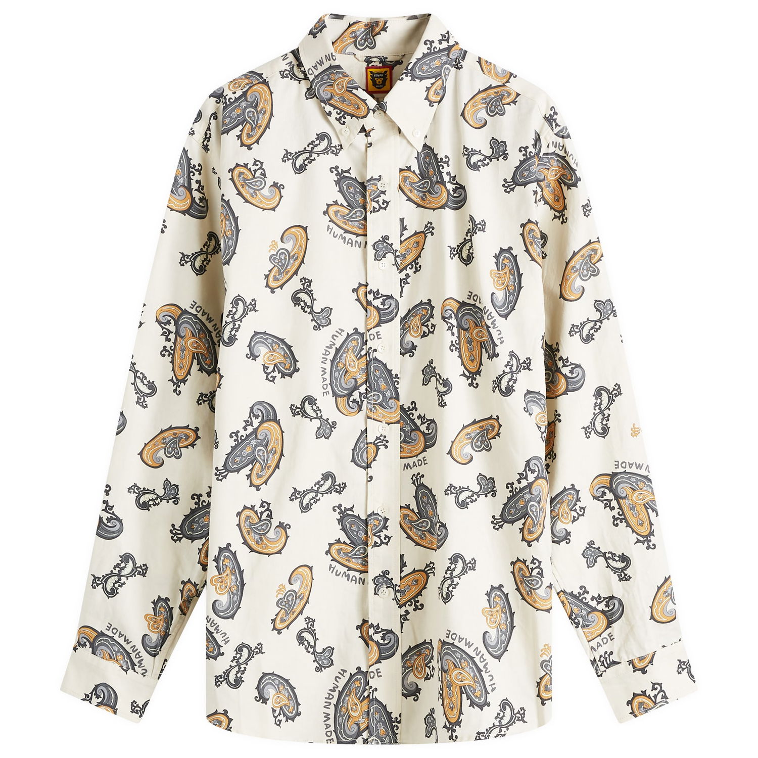 Košeľa Human Made Paisley BD Shirt, Size Large Biela | HM28SH008-WH, 1