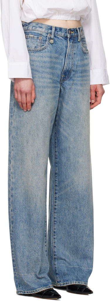 Džínsy R13 R13 D'Arcy Loose Jeans Modrá | R13WD038-D149E, 1