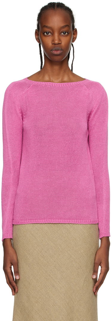 Sveter Max Mara Giolino Knit Sweater Ružová | 2393610132600 MM12120, 0