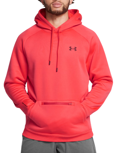 Mikina Under Armour Hoodie With Pocket Červená | 1389342-713, 0